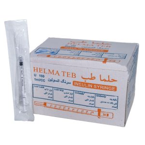 فروش آنلاین سرنگ انسولین لوئرلاک حلما یک میلی لیتر Online sale of Lowerlac Halma insulin syringe, one milliliter,